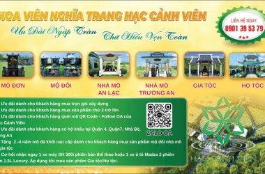 CHƯƠNG TRÌNH ƯU ĐÃI 2026 – CHỮ HIẾU VẸN TOÀN CÙNG HẠC CẢNH VIÊN 